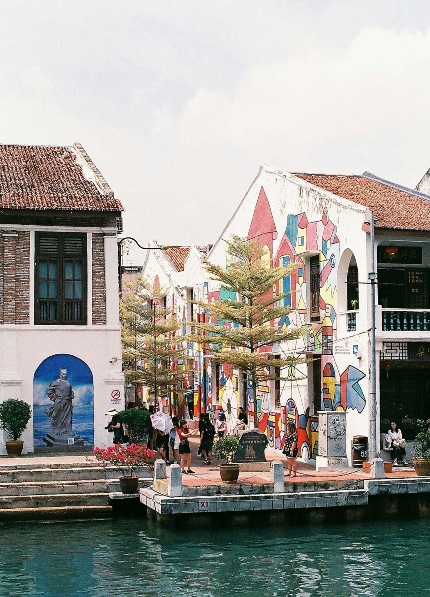 Penang heritage street scene, Malaysia